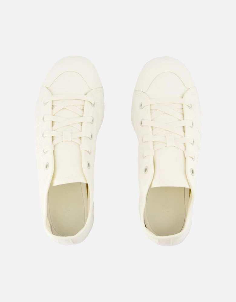 White Leather Nizza Lo Sneakers