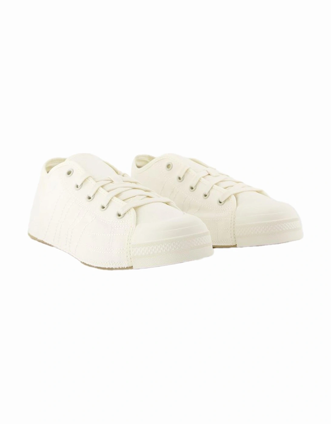 White Leather Nizza Lo Sneakers