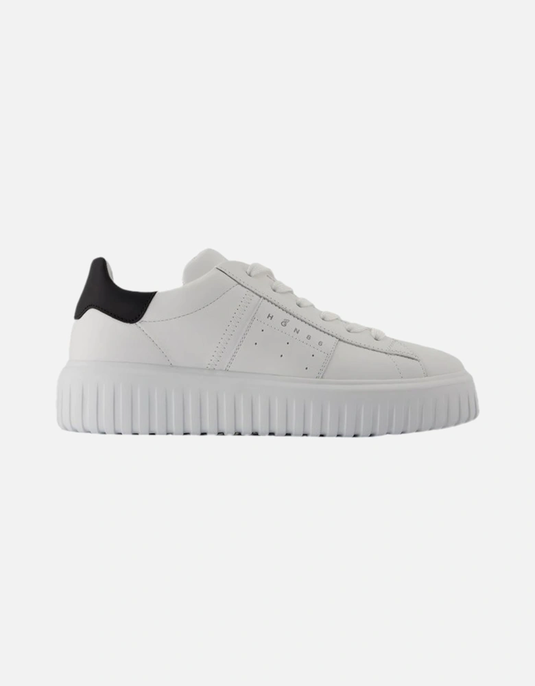 H Stripes Leather Sneakers