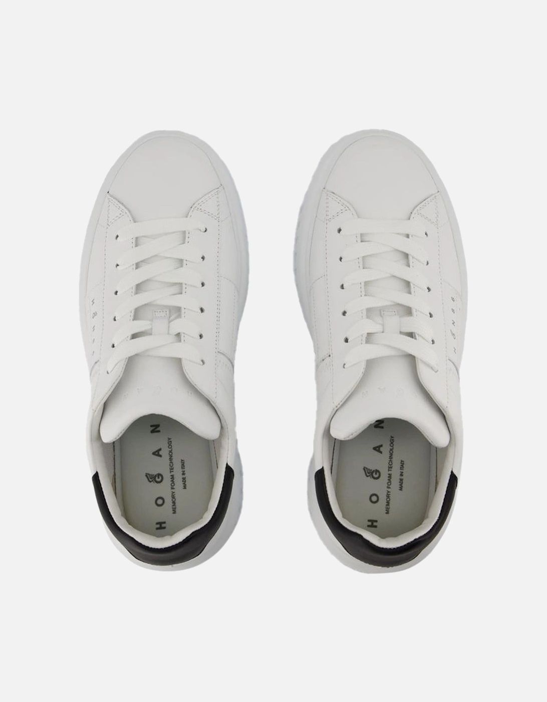 H Stripes Leather Sneakers