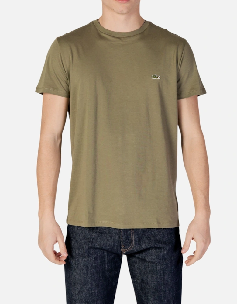 Round Neck Short Sleeve Cotton T-Shirt
