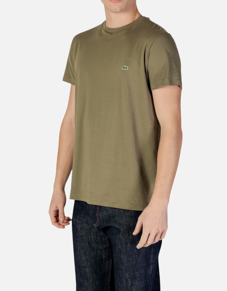 Round Neck Short Sleeve Cotton T-Shirt