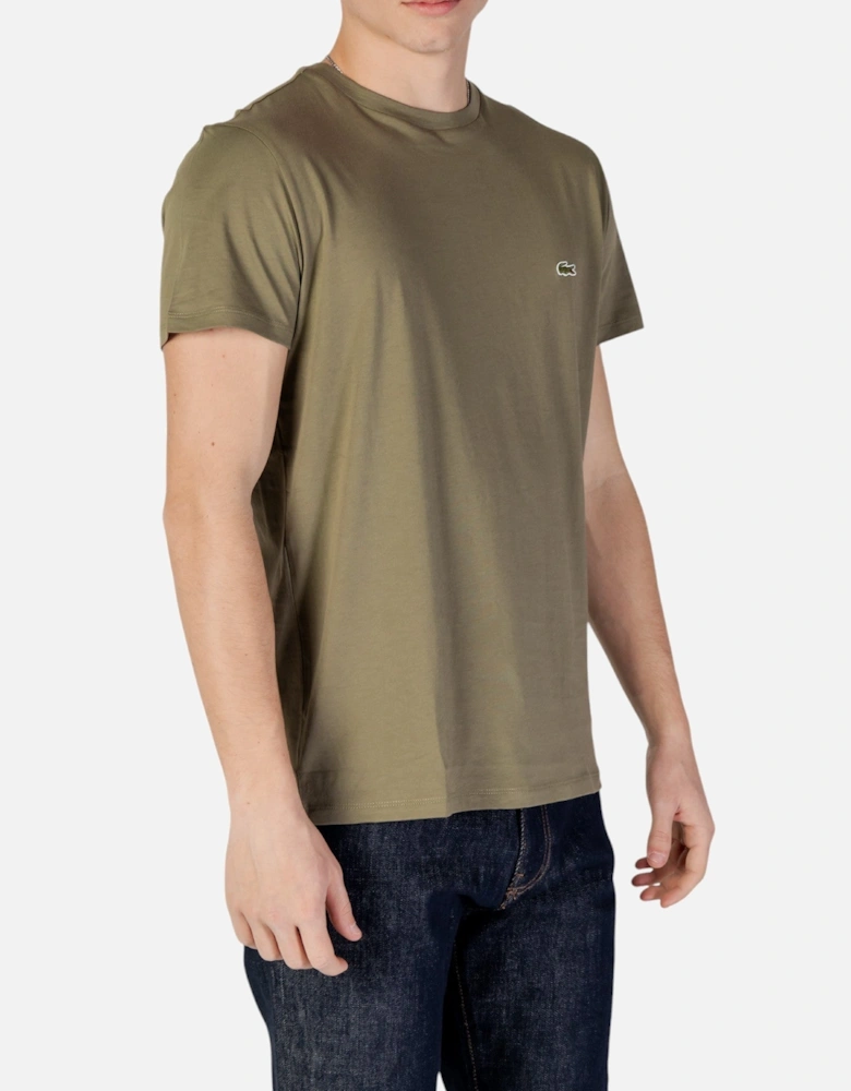 Round Neck Short Sleeve Cotton T-Shirt