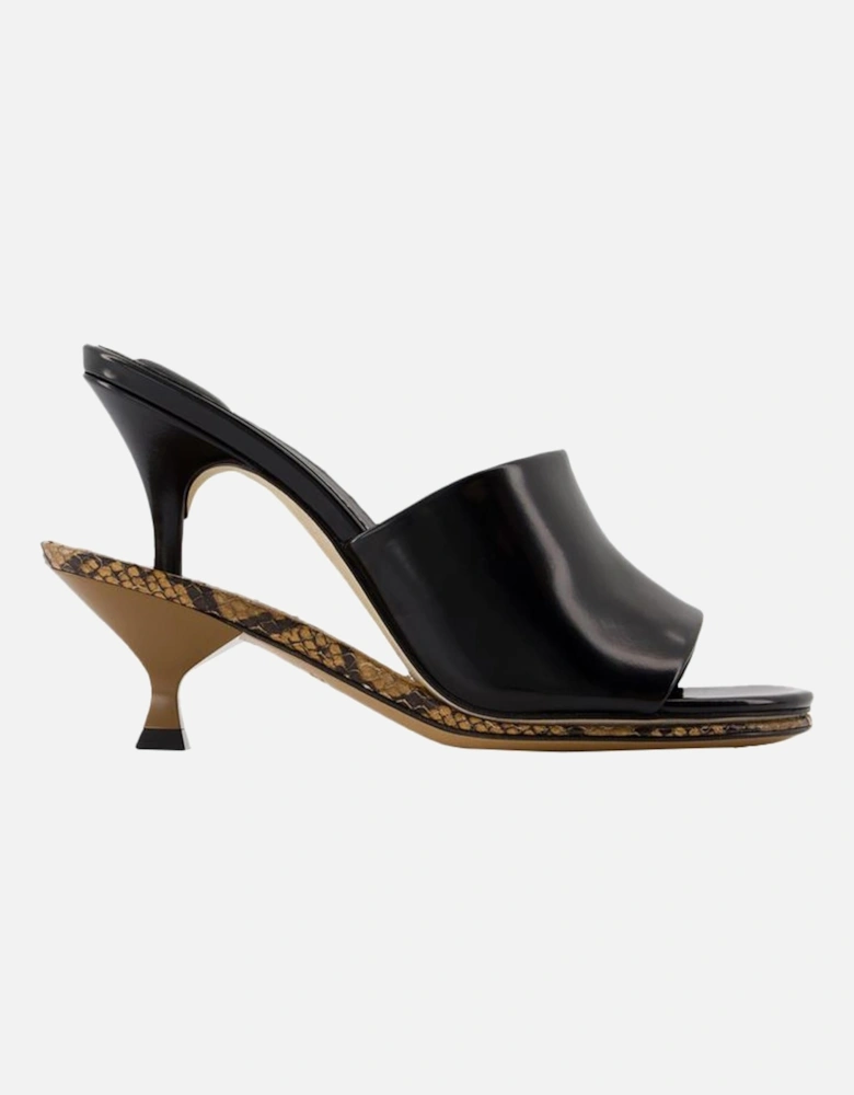 Leather Mules Sandals