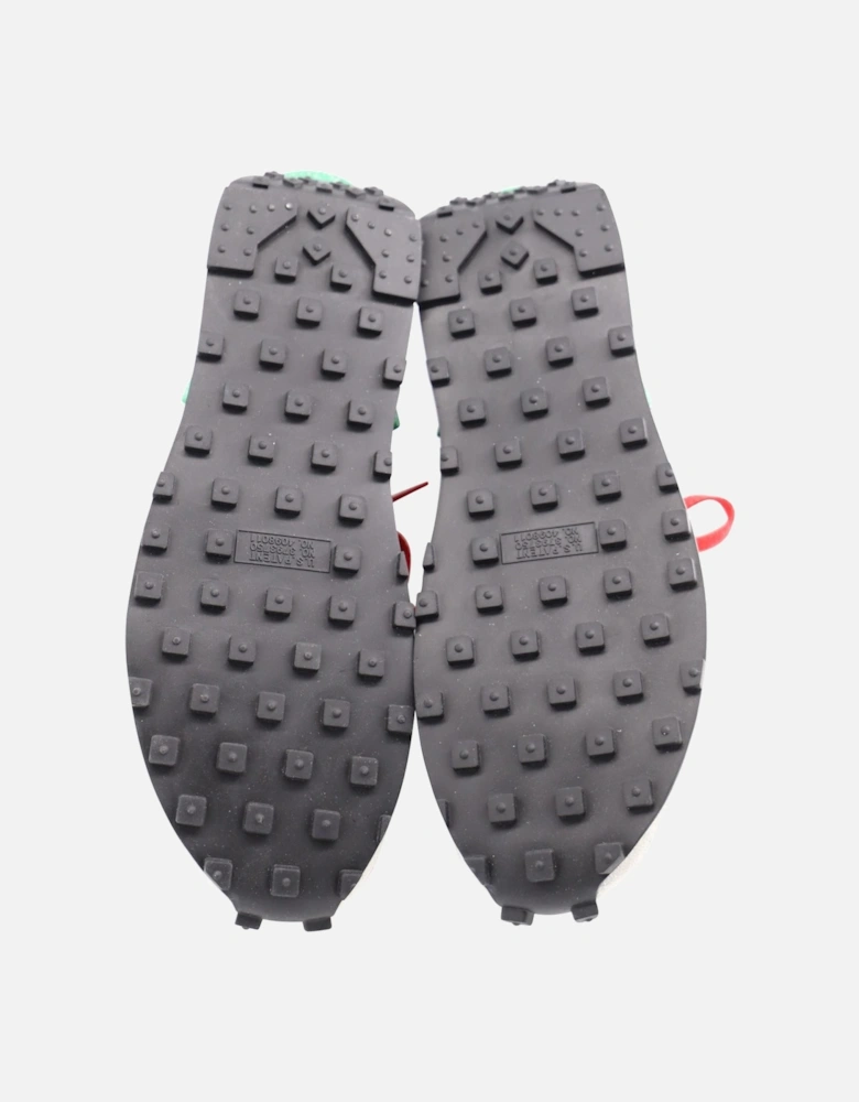 Lucky Green Red Daybreak Sneakers by x Undercover