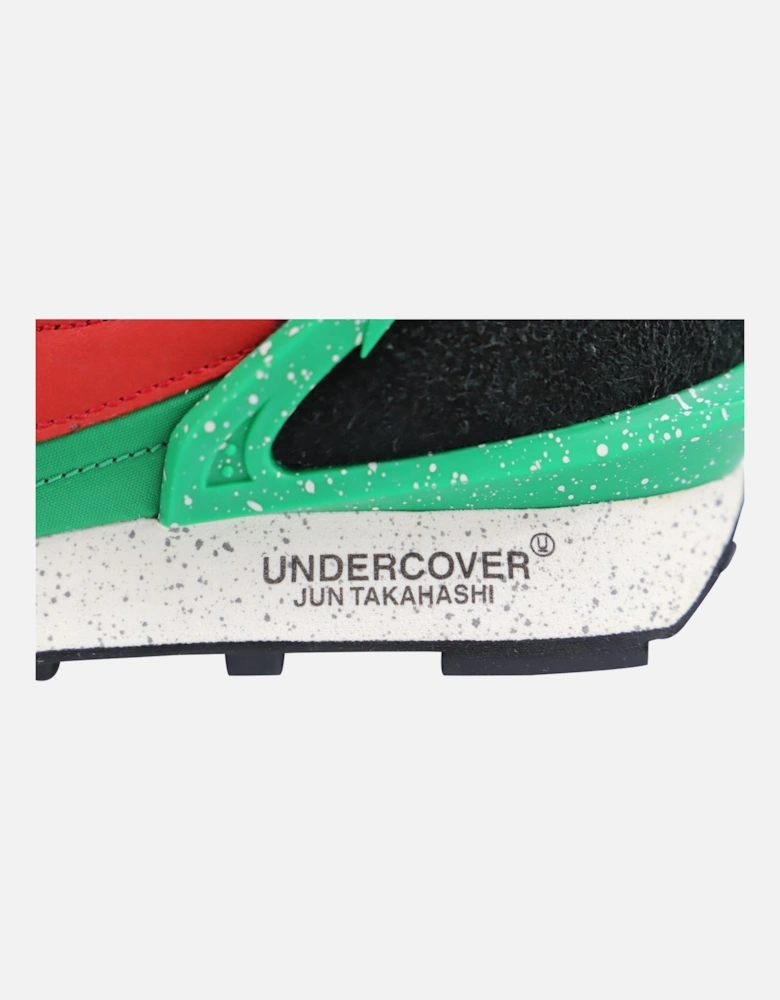 Lucky Green Red Daybreak Sneakers by x Undercover