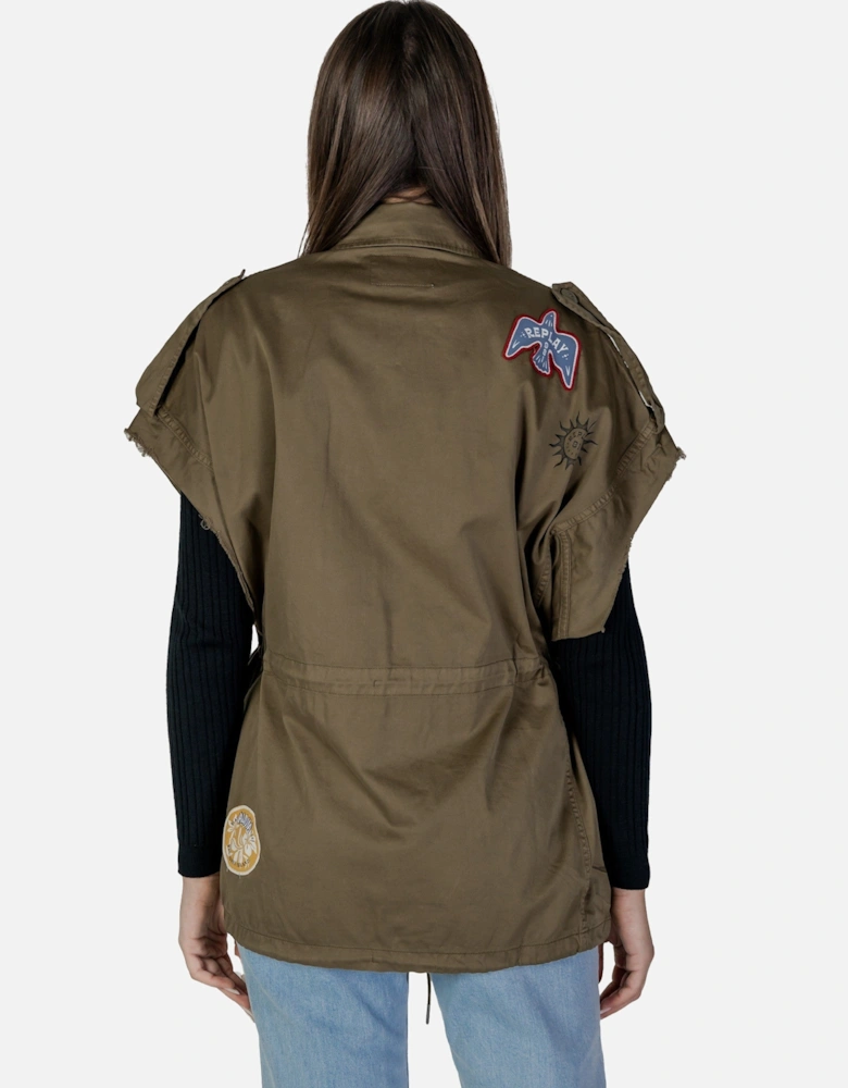 leevele Utility Vet Military Green