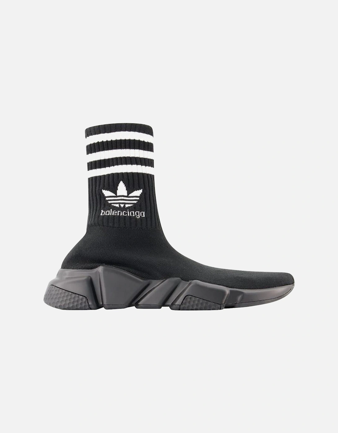 Collaboration Sneakers - Black/Logo White