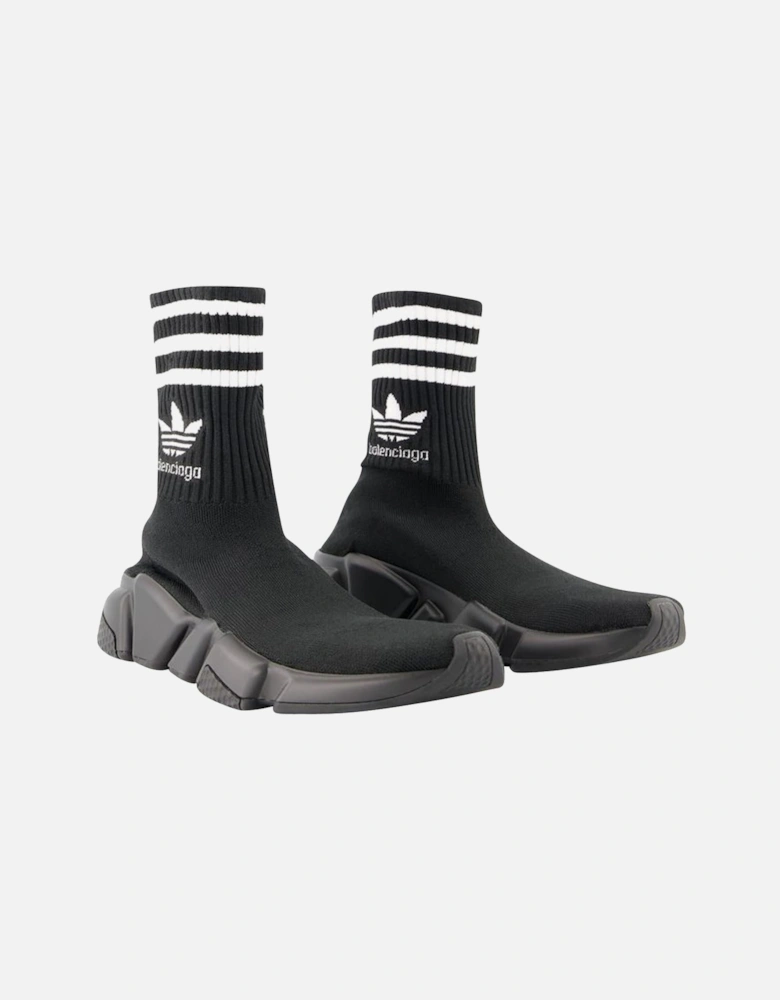 Collaboration Sneakers - Black/Logo White