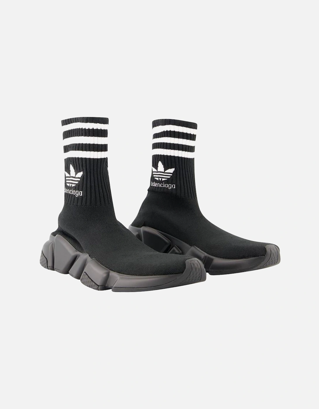 Collaboration Sneakers - Black/Logo White
