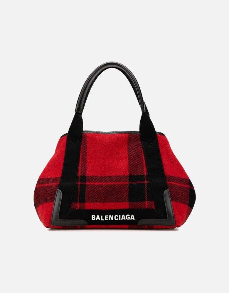 Everyday Tote XS Red Plaid Tote