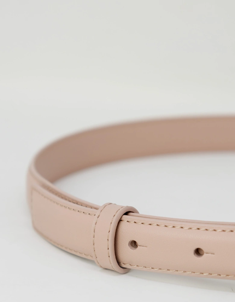 Love Birds Belt Leather Pink