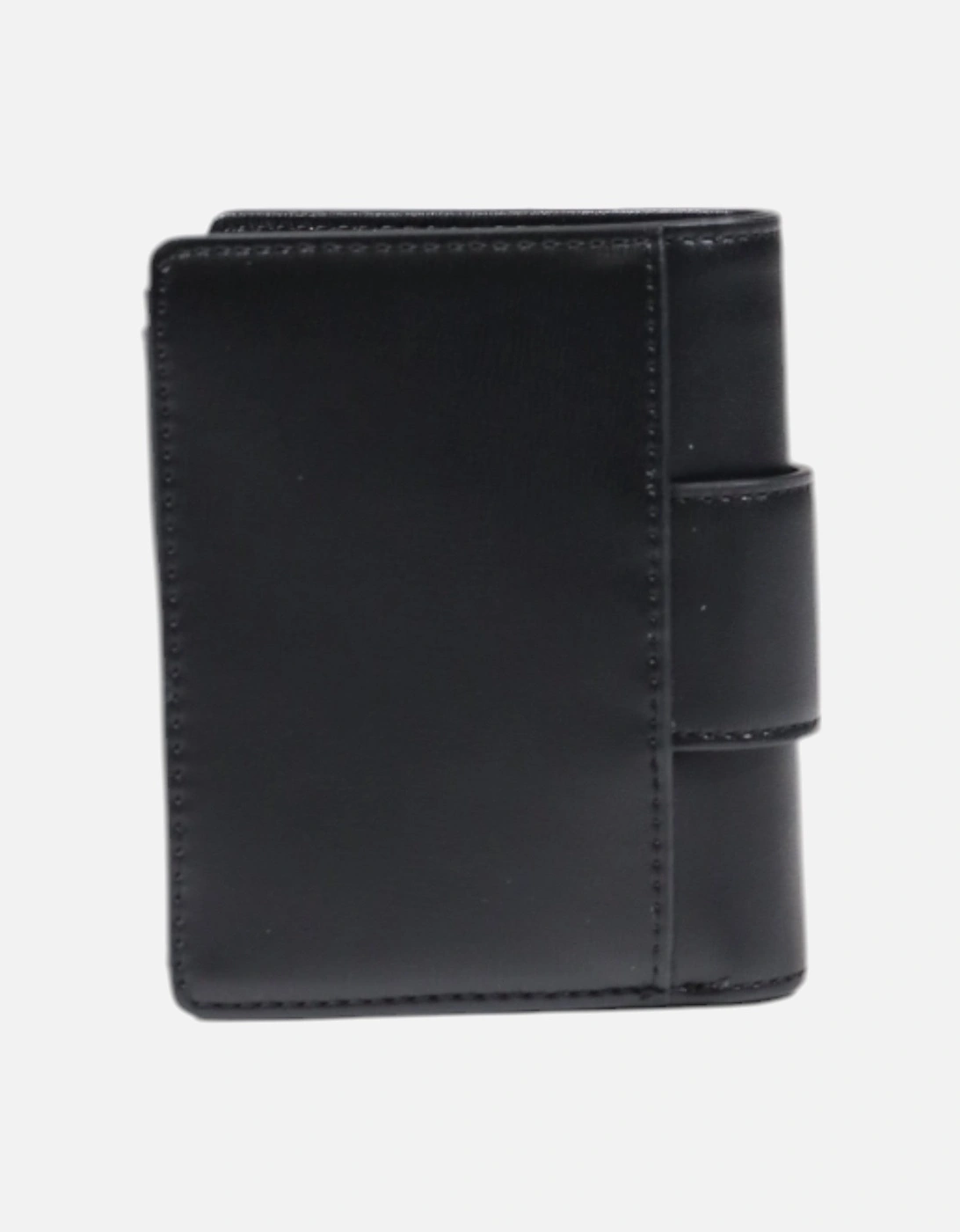 Automatic Button Wallet with Inside Pockets