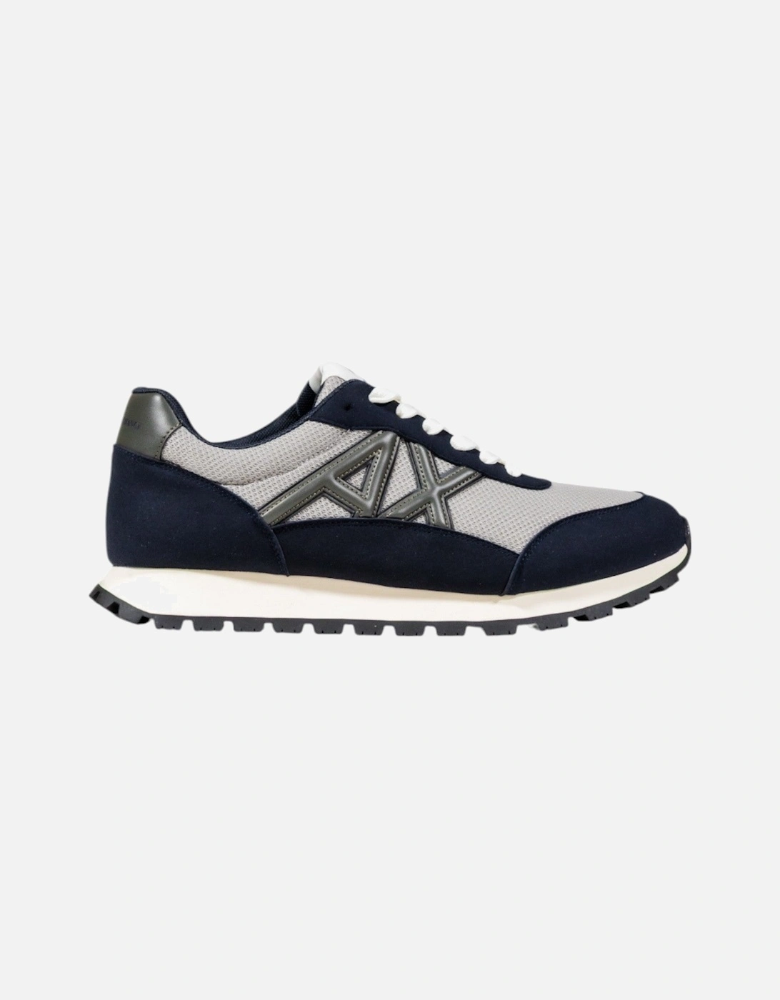 Lace-Up Rubber Sole Polyester Sneakers, 4 of 3