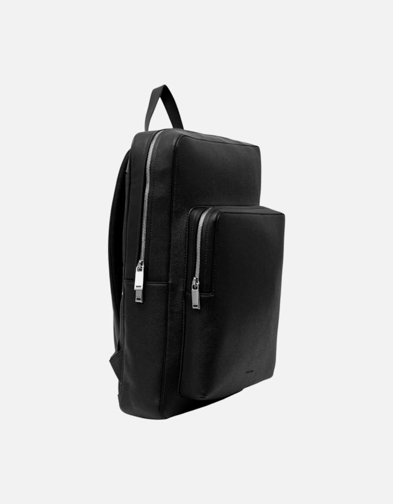 Rucksack with Zip and Multiple Pockets