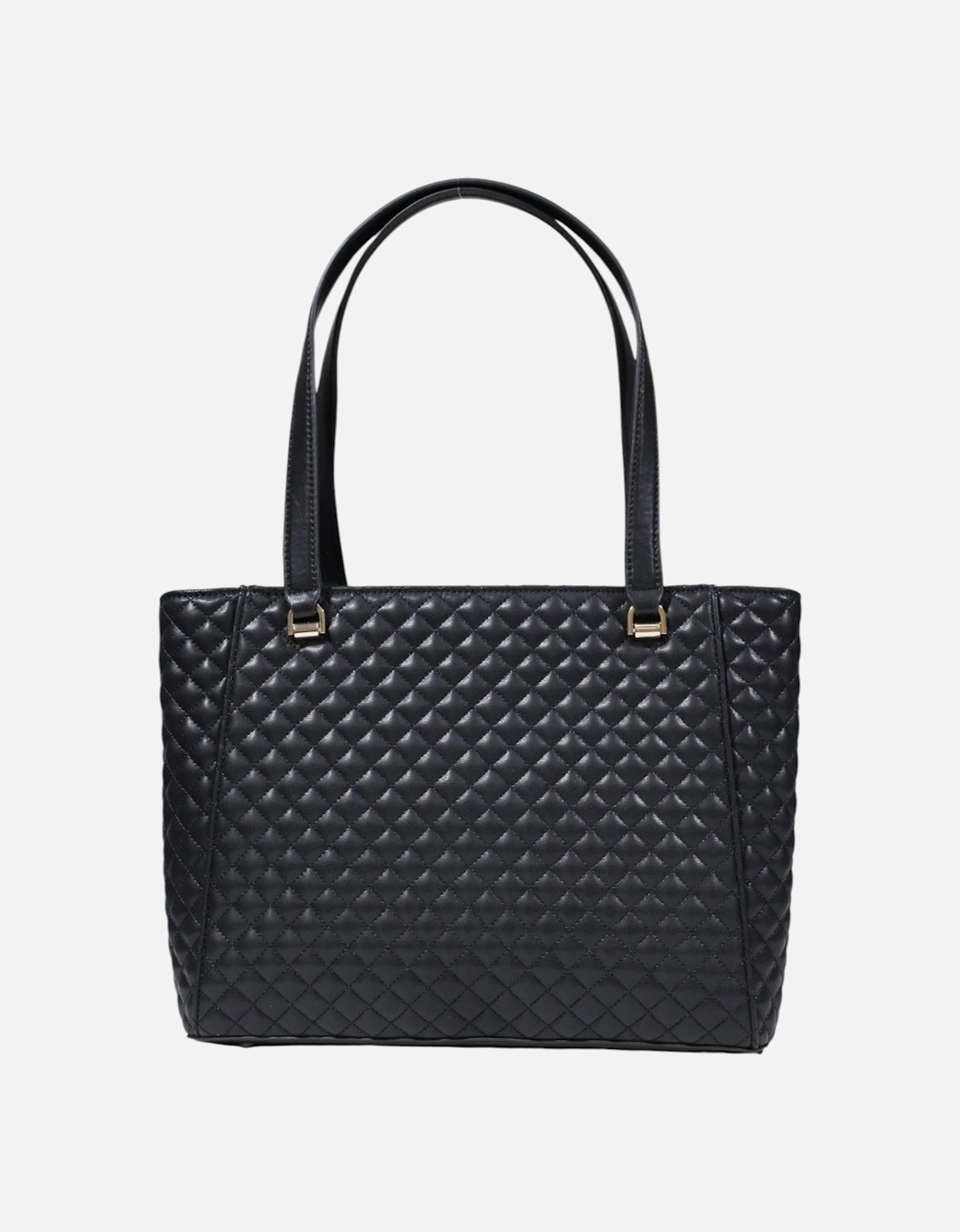 Handbag with Zip and Inside Pockets