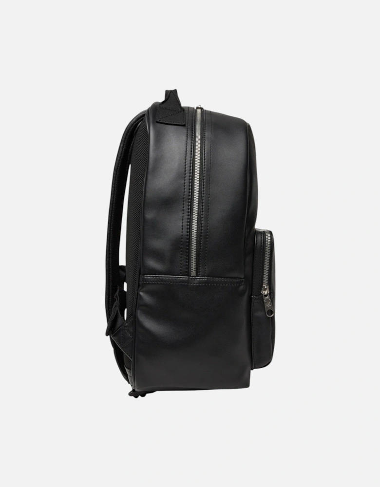 Rucksack with Zip Closure and Multiple Pockets