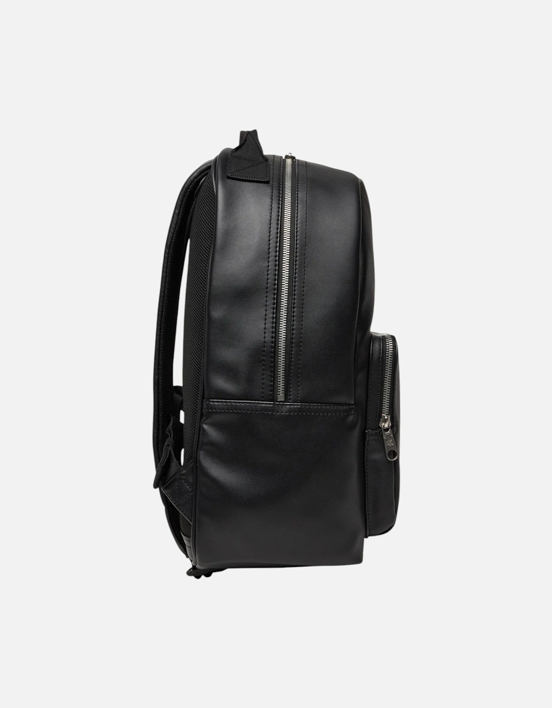 Rucksack with Zip Closure and Multiple Pockets
