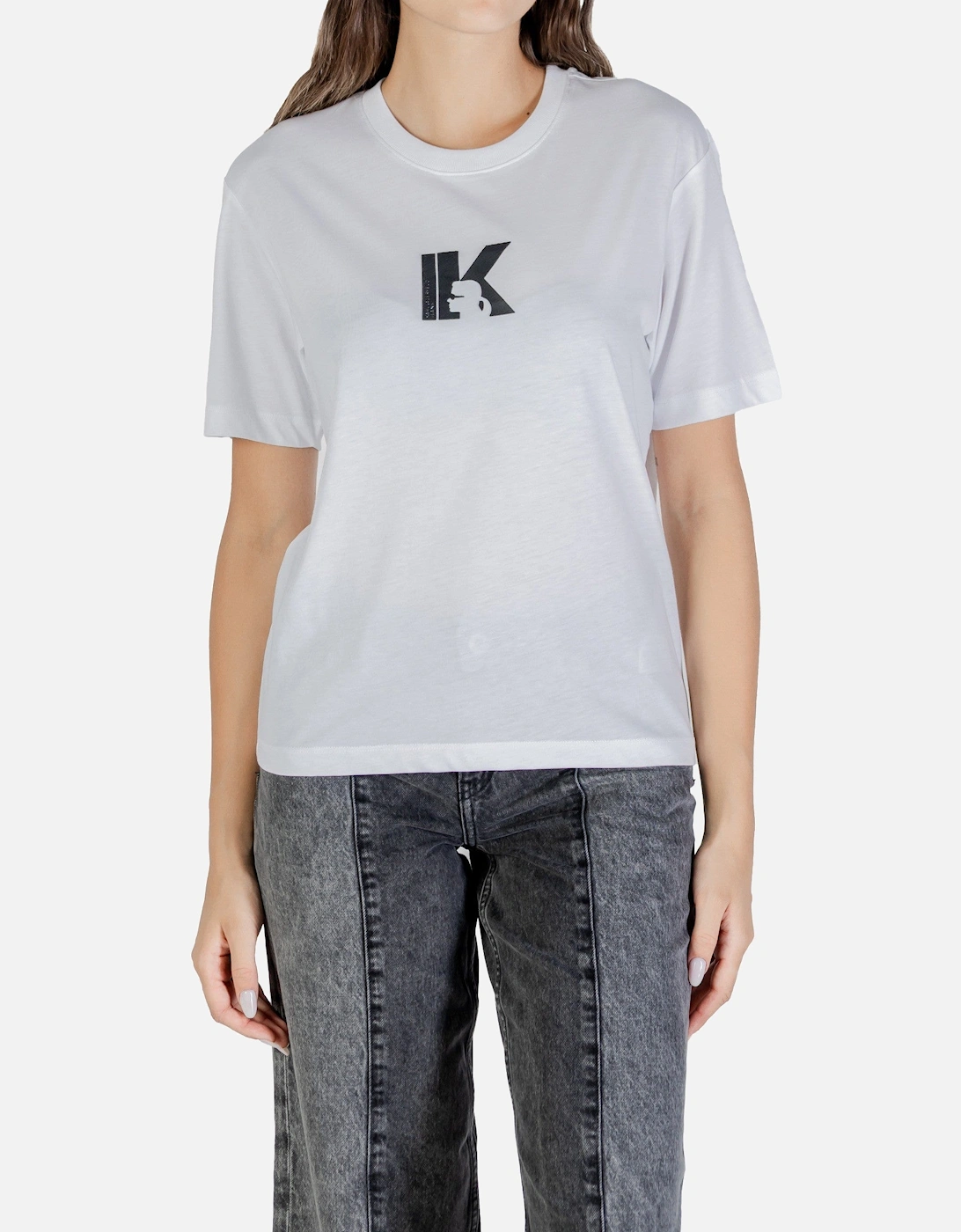 Printed Short Sleeve Round Neck T-Shirt, 4 of 3