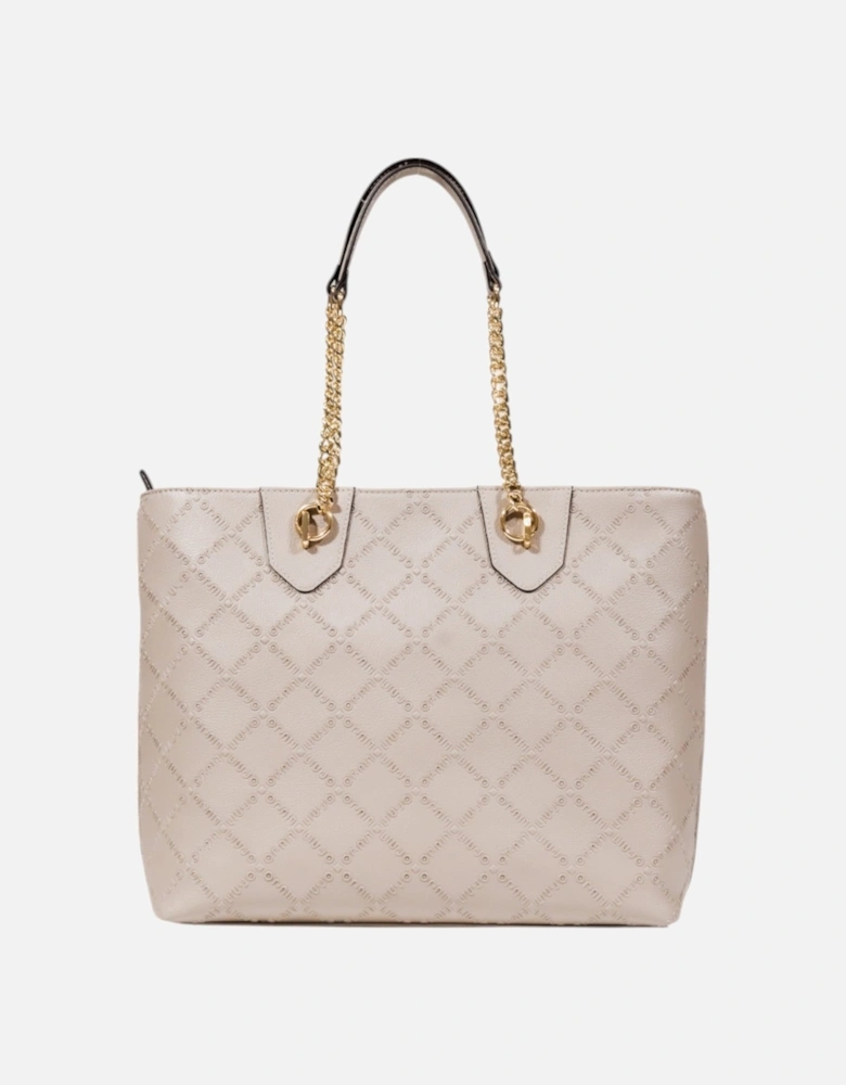 Handbag with Zip Closure and Inside Pocket