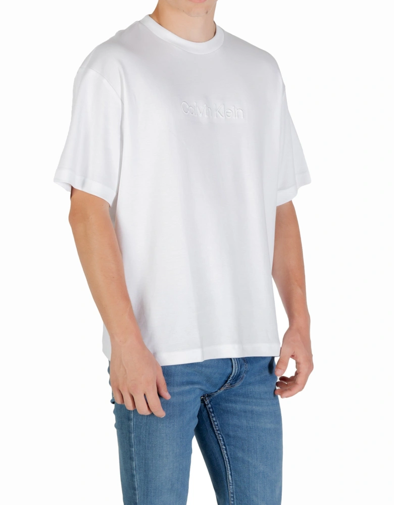 Printed Round Neck Cotton T-Shirt
