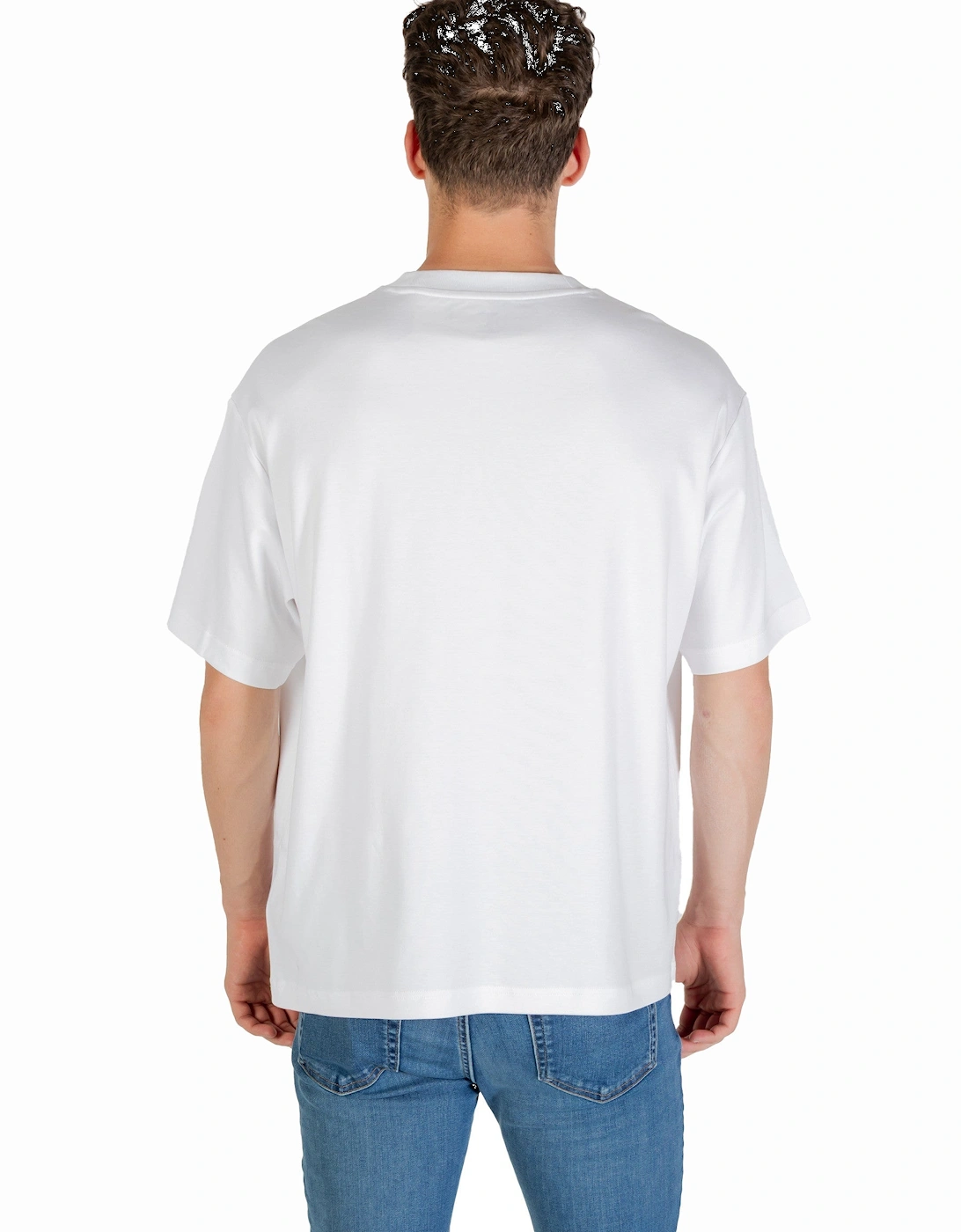 Printed Round Neck Cotton T-Shirt