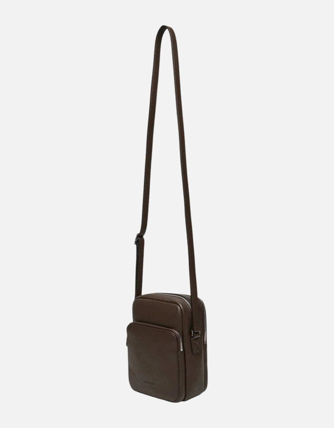 Shoulder Bag with Zip and Multiple Pockets