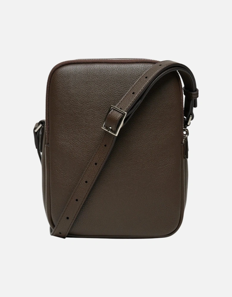 Shoulder Bag with Zip and Multiple Pockets