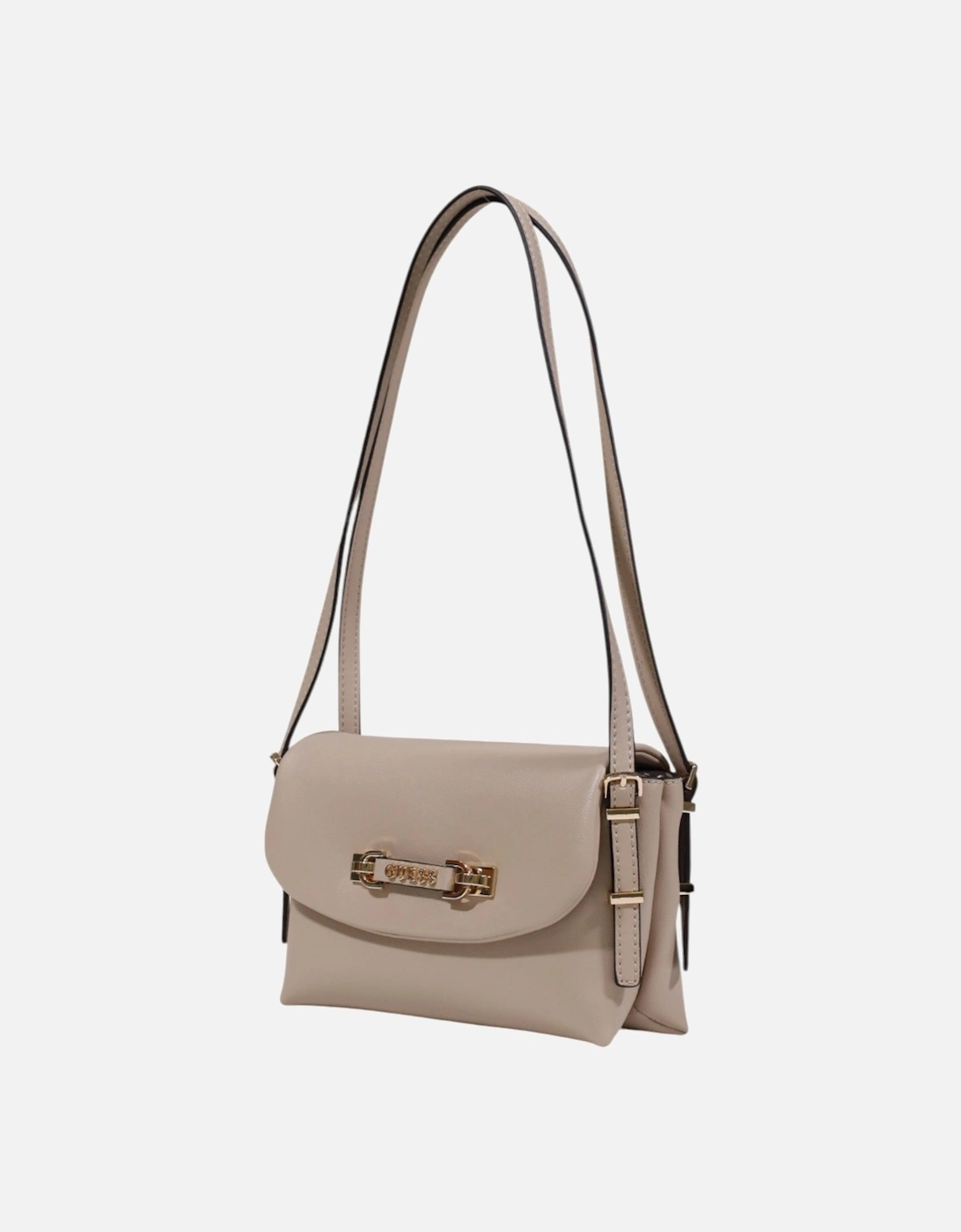Handbag with Magnet Fastening and Multiple Pockets