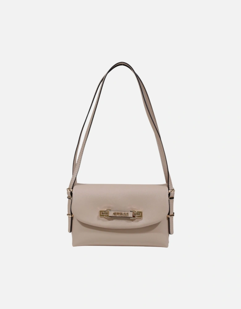 Handbag with Magnet Fastening and Multiple Pockets
