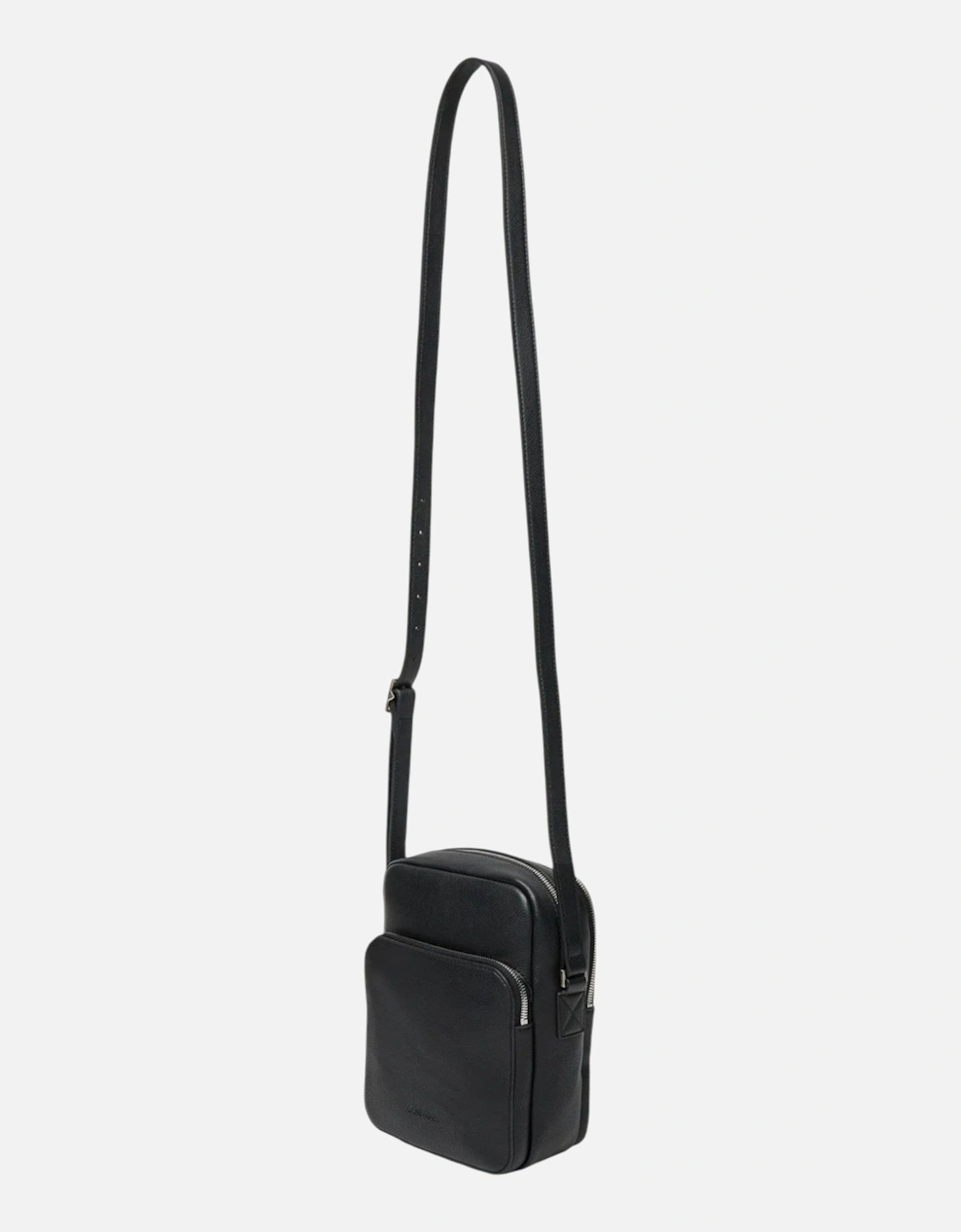 Clip Fastening Shoulder Bag with Multiple Pockets