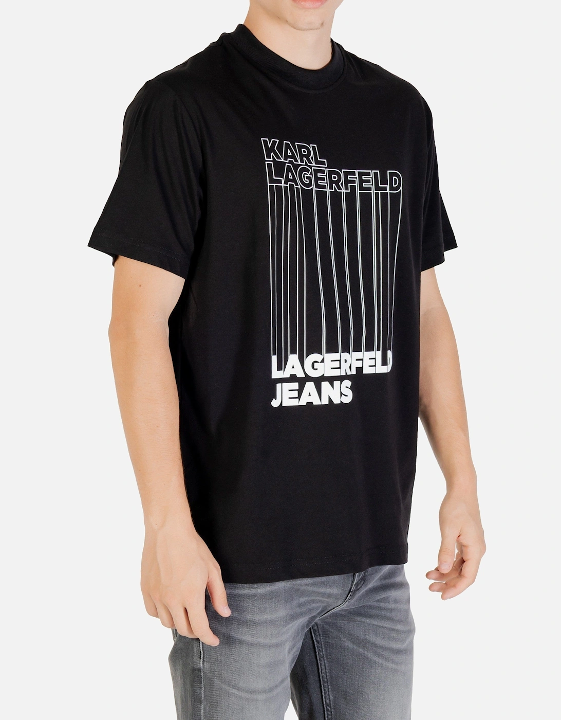 Printed Short Sleeve Round Neck T-Shirt