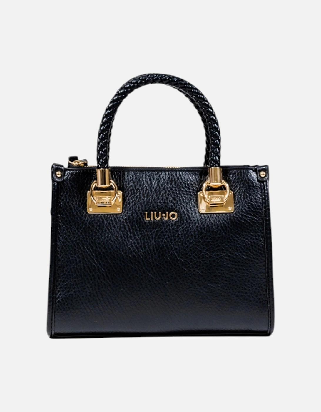 Handbag with Zip and Shoulder Strap