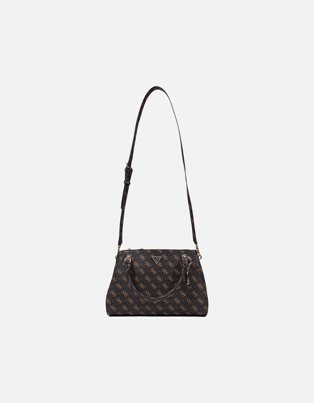Handbag with Shoulder Strap and Print Detailing, 4 of 3