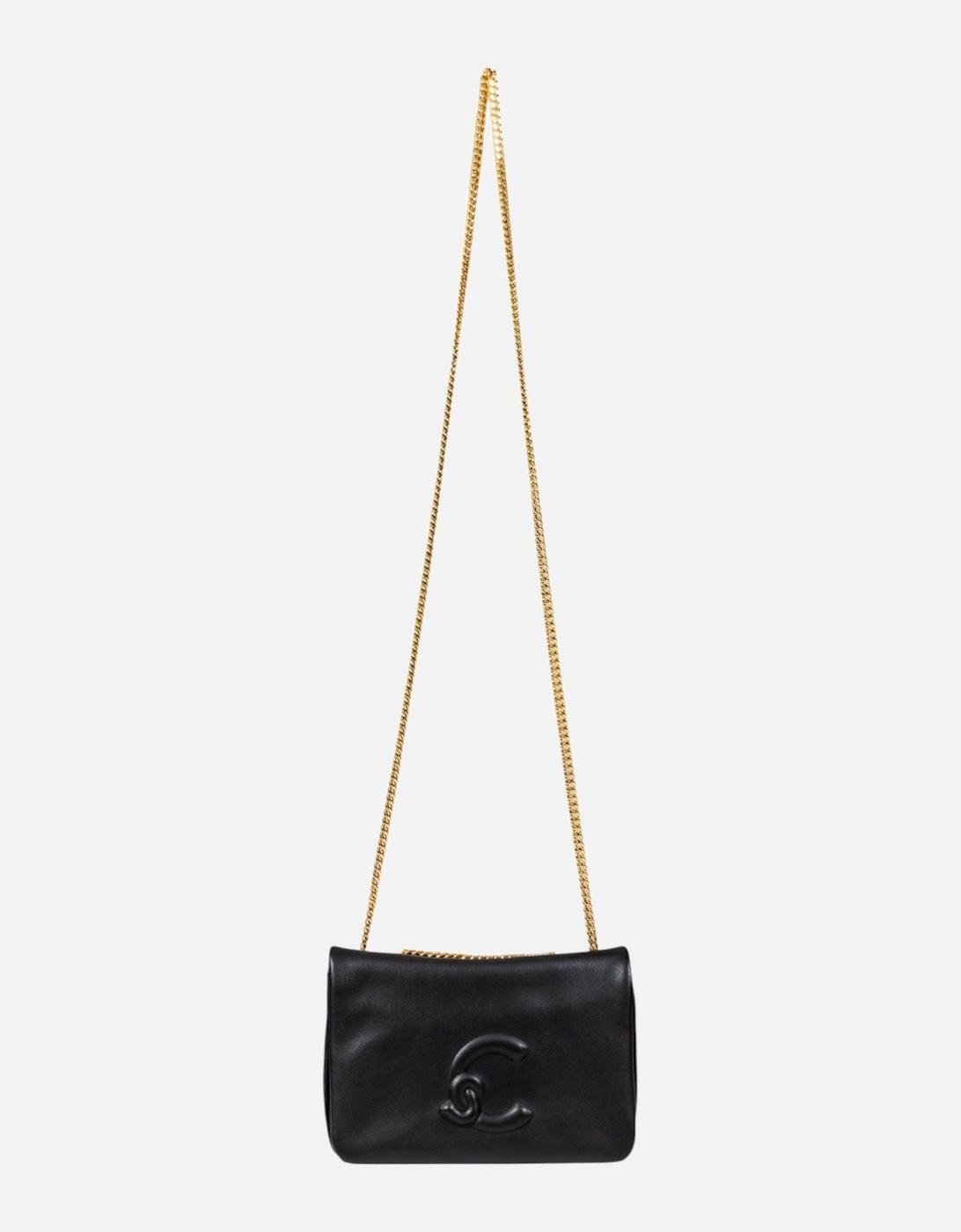 Leather Shoulder Bag with Button Fastening, 4 of 3