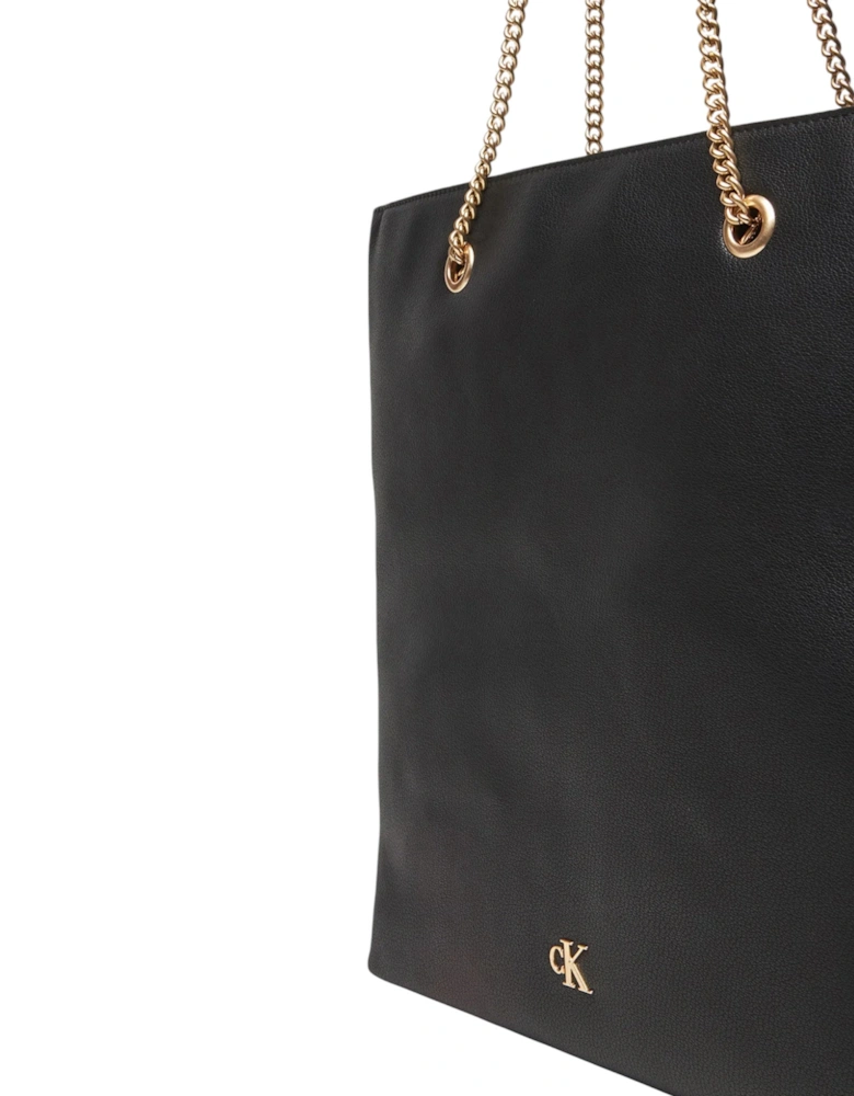 Zip Fastening Handbag with Inside Pockets