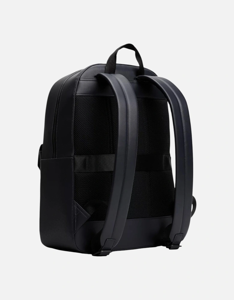 Rucksack with Zip Closure and Multiple Pockets