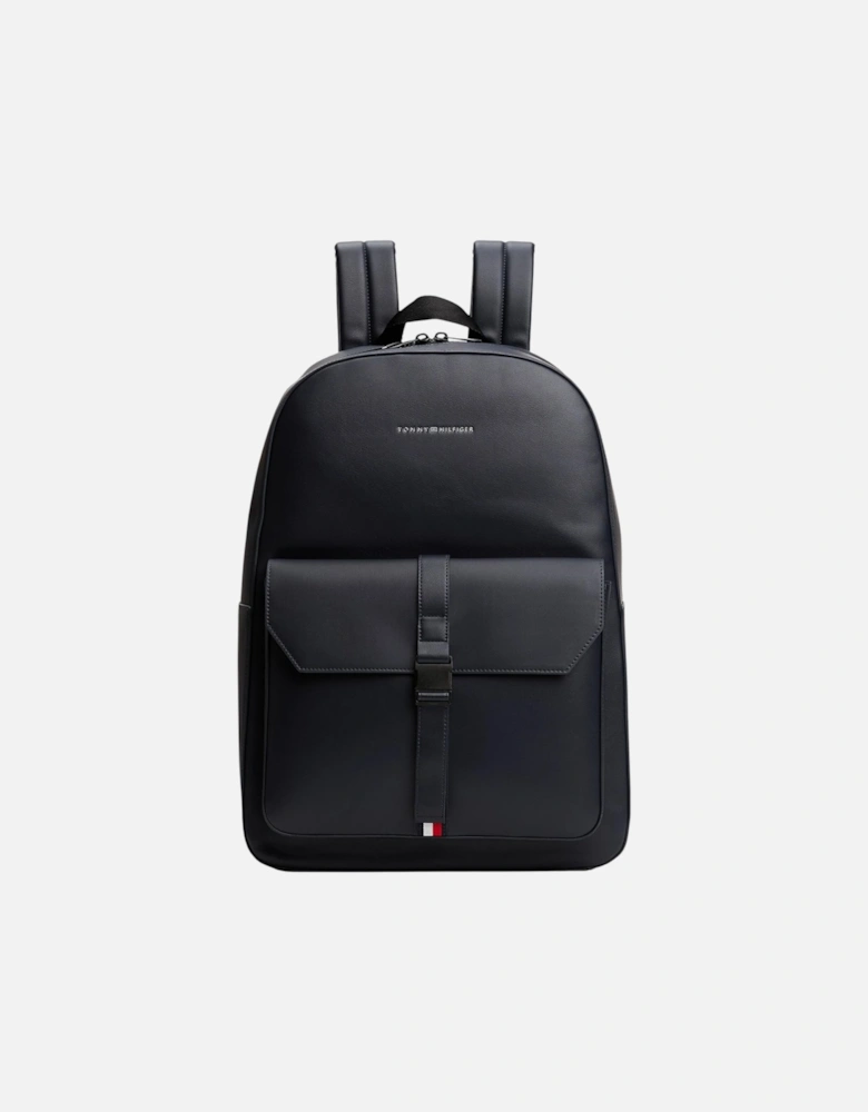 Rucksack with Zip Closure and Multiple Pockets