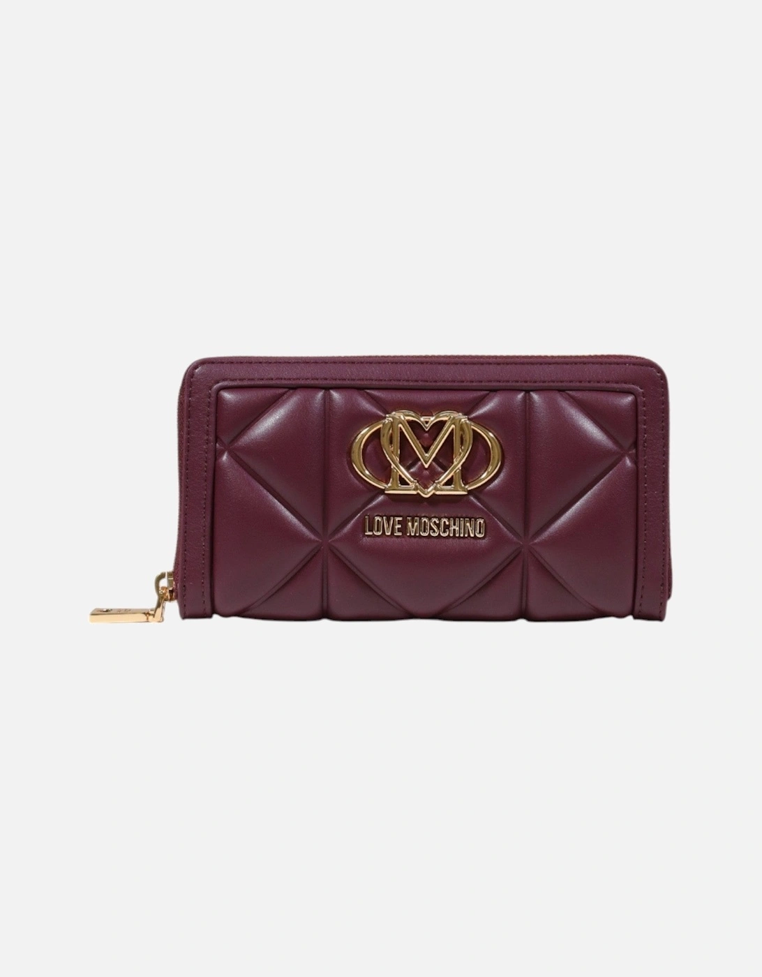 Zip-Around Faux Leather Wallet with Compartments, 4 of 3