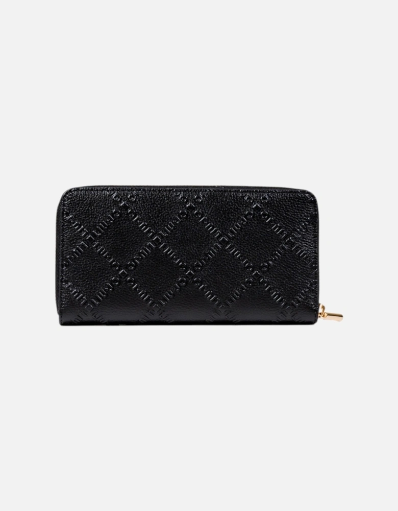 Zip-Around Wallet with Multiple Compartments