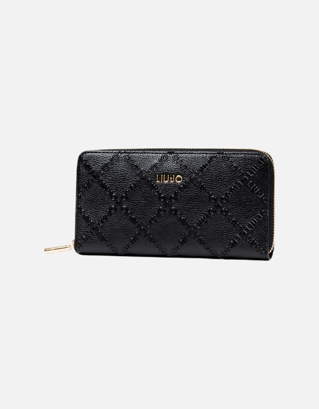 Zip-Around Wallet with Multiple Compartments