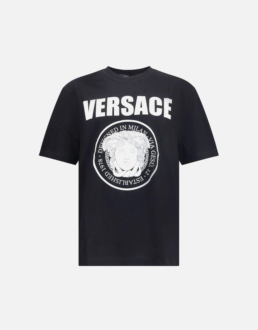 Graphic Print Crew Neck Tee, 4 of 3