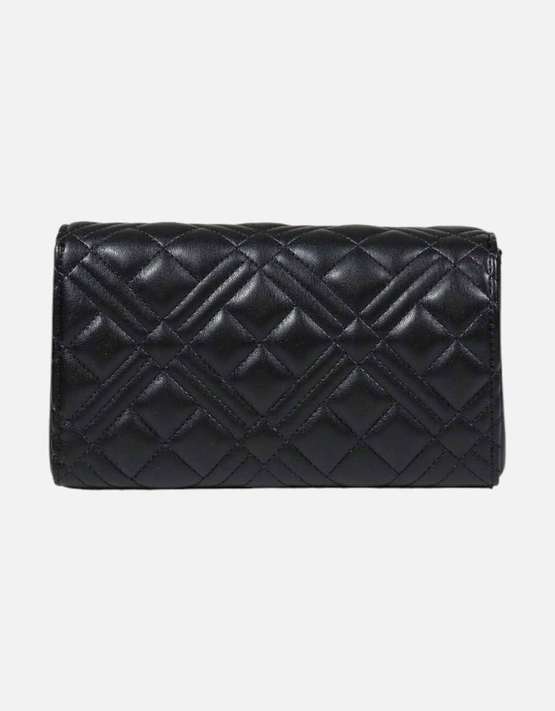 Clip Fastening Shoulder Bag with Polyurethane Composition