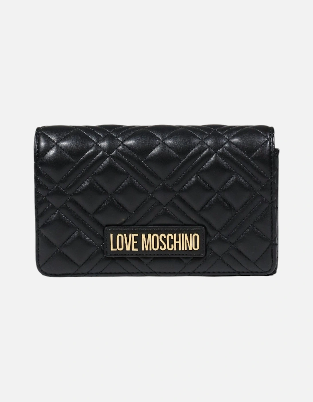 Clip Fastening Shoulder Bag with Polyurethane Composition