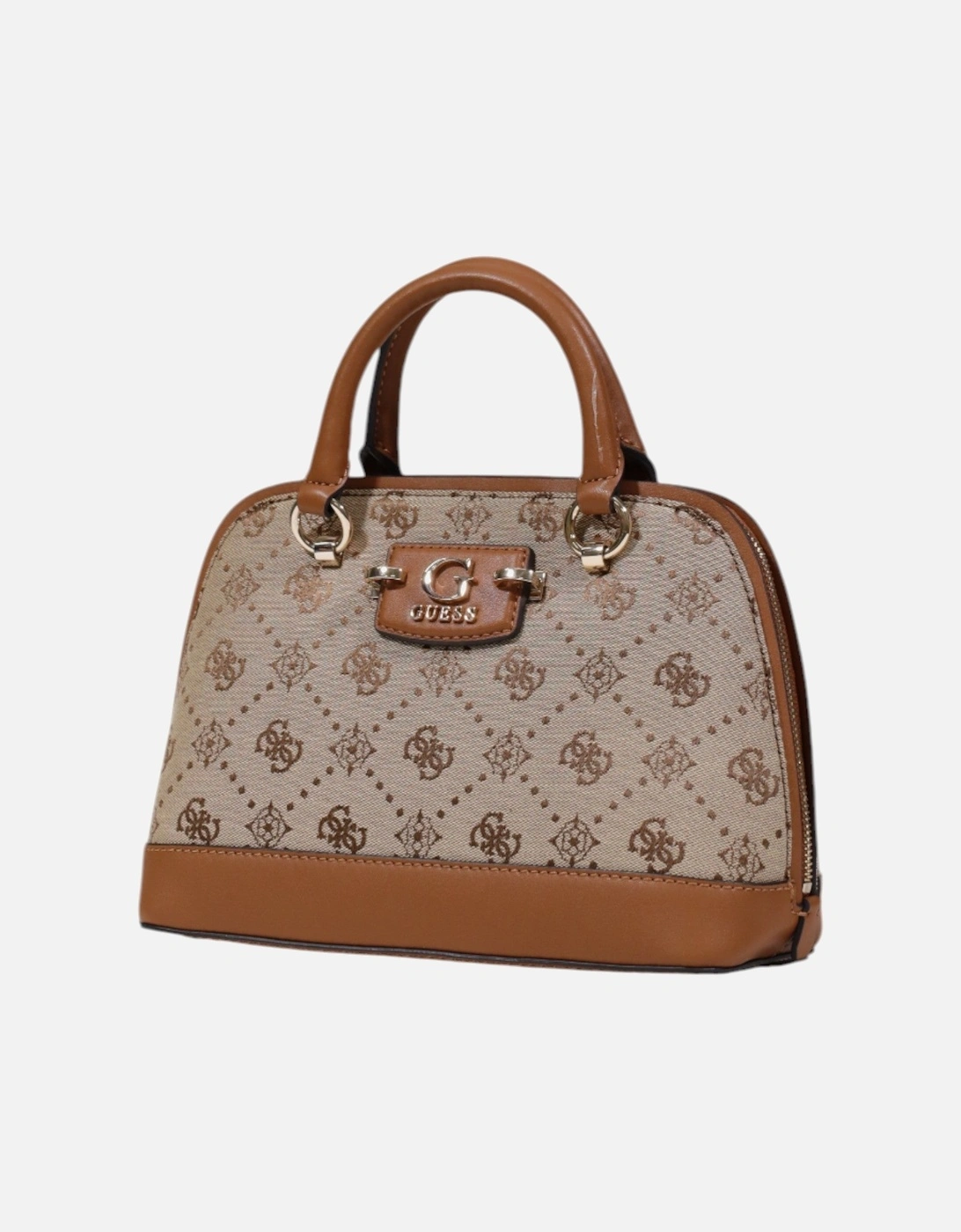 Noelle Dome Satchel Logo Print