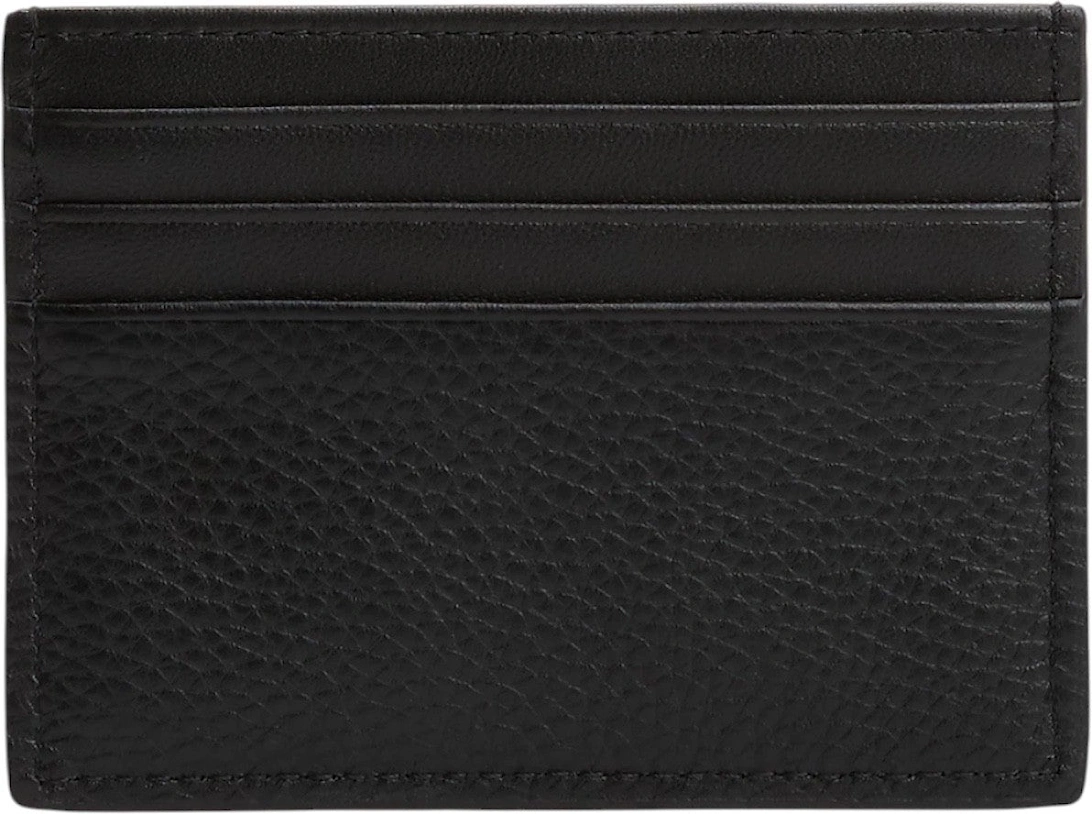 Leather Card Holder Stripe Detail