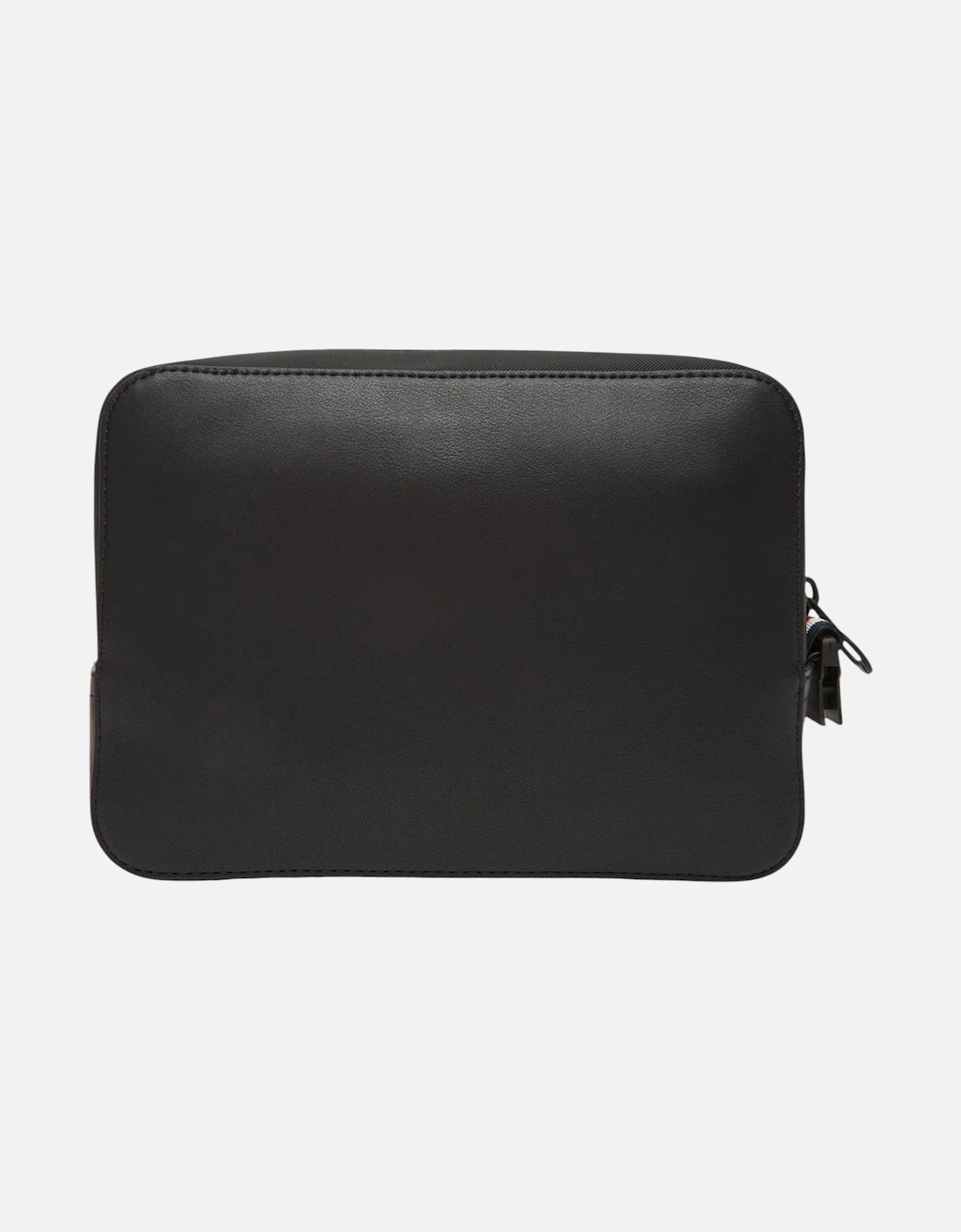 Zip Fastening Polyurethane Bag with Inside Pockets