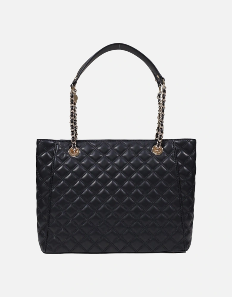 Quilted Tote Chain Detail