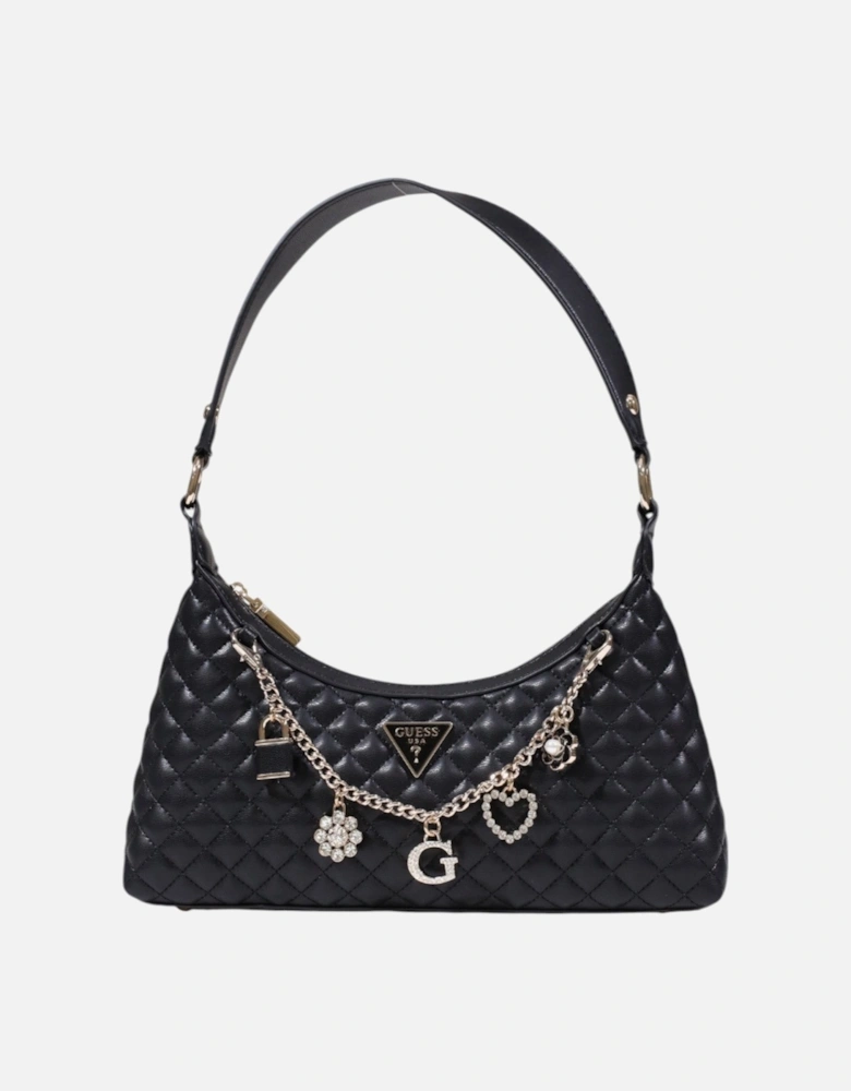 Analise Hobo Quilted Charm Detail