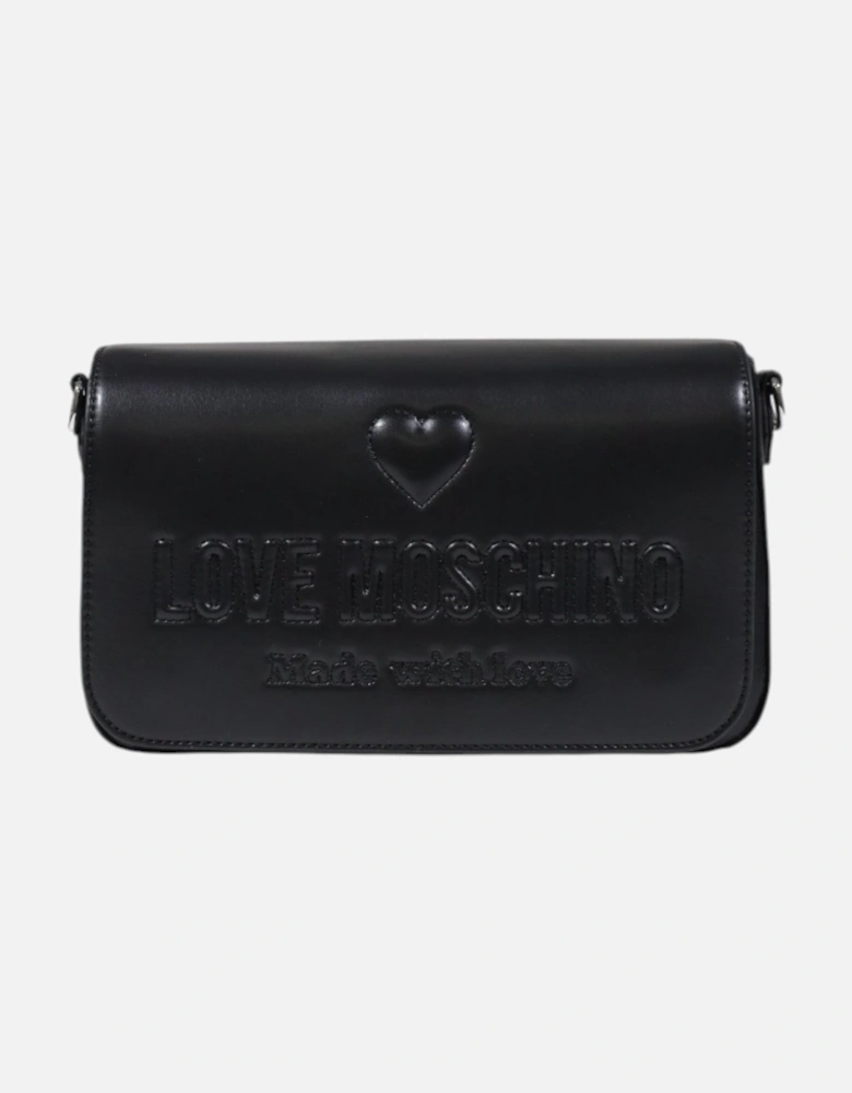 Elegant Polyurethane Shoulder Bag